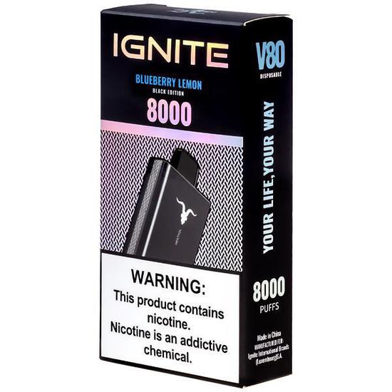 Ignite v80 8000 puffs ATACADO